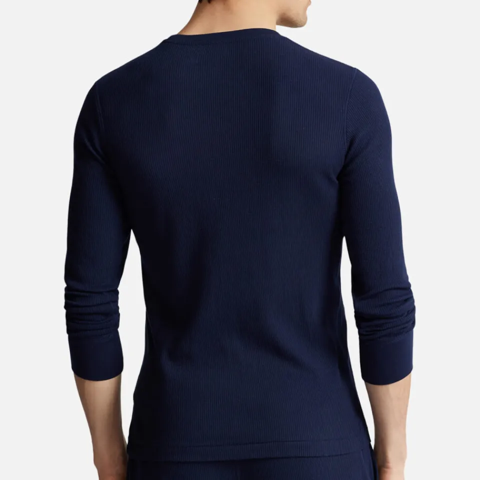 T-Shirts|T-Shirts|Dr. Martens Polo Ralph Lauren Cotton-Blend Waffle-Jersey Long Sleeve T-Shirt - XL