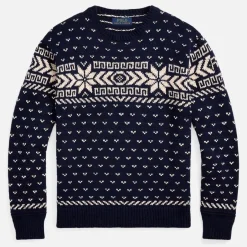 Knitwear|Dr. Martens Polo Ralph Lauren Cotton-Blend Fairisle Jumper - S