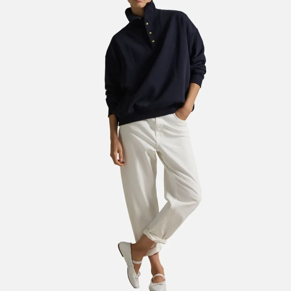 Loungewear|Sweatshirts|By Malene Birger Polo Ralph Lauren Cotton-Blend Long-Sleeve Sweatshirt - S