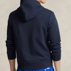 Loungewear|Sweatshirts|Polo Ralph Lauren Cotton-Blend Zipped Hoodie - S
