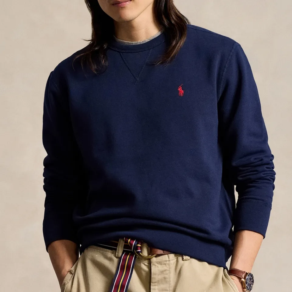 Sweatshirts|Polo Ralph Lauren Cotton-Blend Jersey Sweatshirt - M