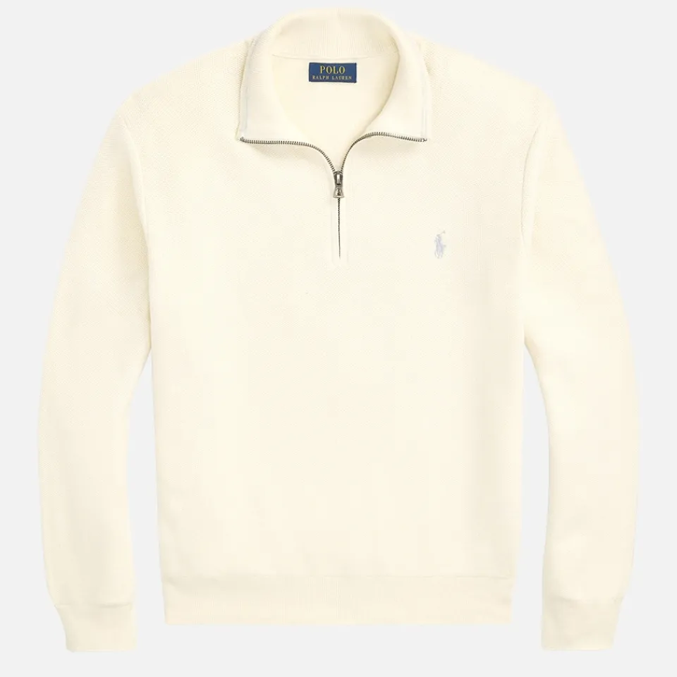 Knitwear|Dr. Martens Polo Ralph Lauren Cotton-Blend Double-Knit Sweatshirt - XXL