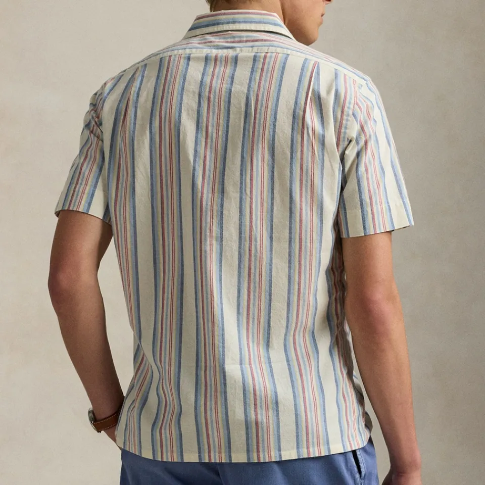 Shirts|Shirts|Dr. Martens Polo Ralph Lauren Cotton-Chambray Stripe Shirt - S