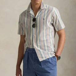 Shirts|Shirts|Dr. Martens Polo Ralph Lauren Cotton-Chambray Stripe Shirt - S
