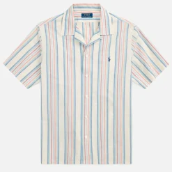 Shirts|Shirts|Dr. Martens Polo Ralph Lauren Cotton-Chambray Stripe Shirt - S