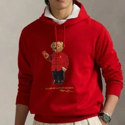 Sweatshirts|Dr. Martens Polo Ralph Lauren Cotton-Jersey Bear Hoodie - M