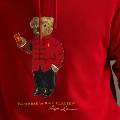 Sweatshirts|Dr. Martens Polo Ralph Lauren Cotton-Jersey Bear Hoodie - M