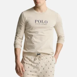 T-Shirts|T-Shirts|Polo Ralph Lauren Cotton-Jersey Lounge Top - S