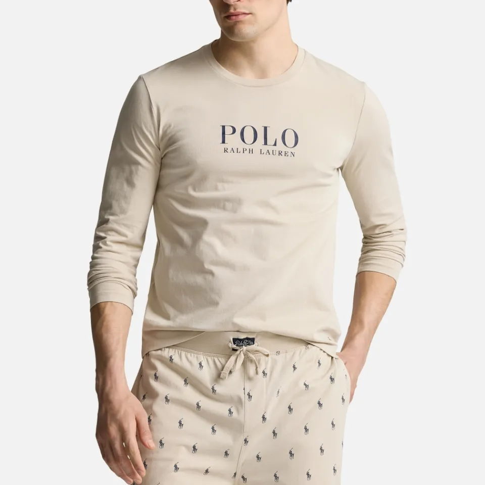 T-Shirts|T-Shirts|Polo Ralph Lauren Cotton-Jersey Lounge Top - S