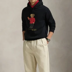 Sweatshirts|Tory Burch Polo Ralph Lauren Cotton-Jersey Bear Hoodie - S