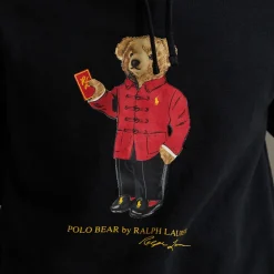 Sweatshirts|Tory Burch Polo Ralph Lauren Cotton-Jersey Bear Hoodie - S