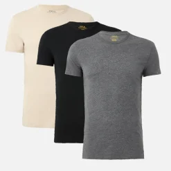 T-Shirts|T-Shirts|Polo Ralph Lauren Cotton-Jersey 3 Pack T-Shirts - S