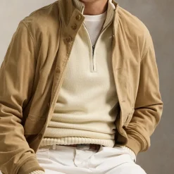 Knitwear|Polo Ralph Lauren Cotton-Knit Half-Zip Jumper - S