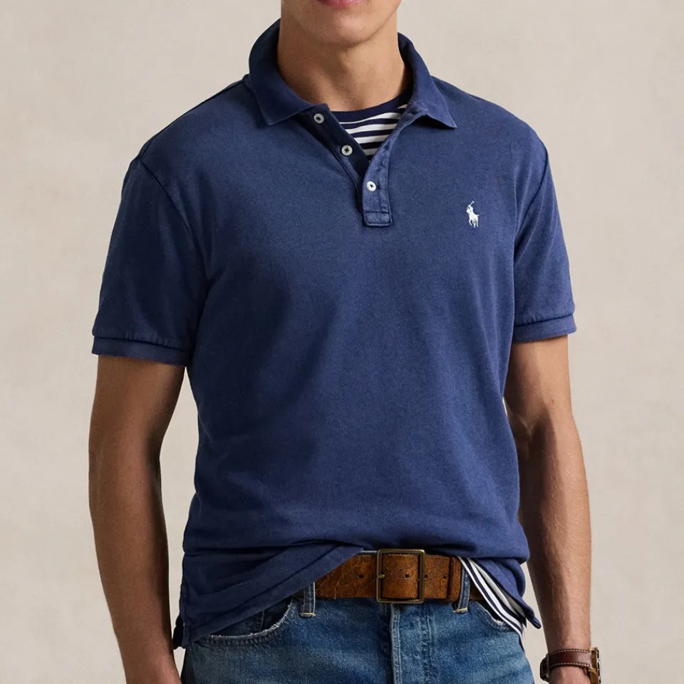Polo Shirts|Lacoste Polo Ralph Lauren Cotton-Piqué Polo Shirt - S