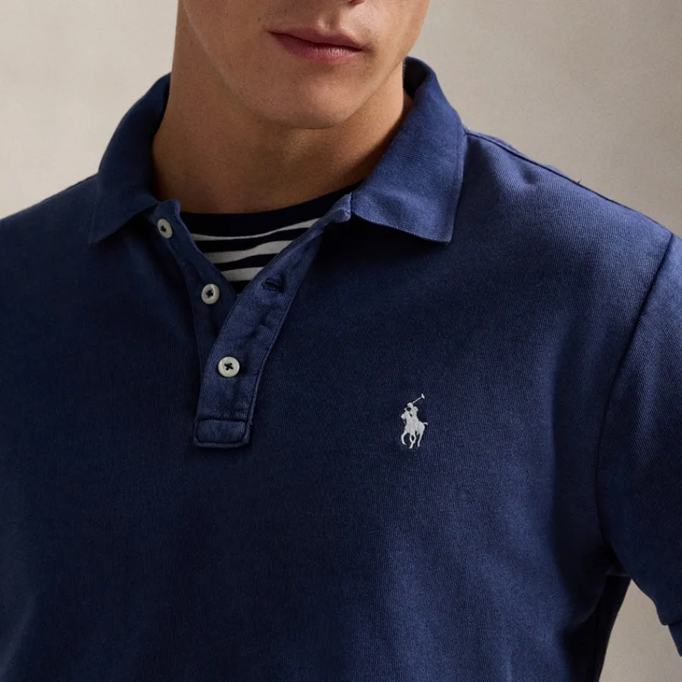 Polo Shirts|Lacoste Polo Ralph Lauren Cotton-Piqué Polo Shirt - S