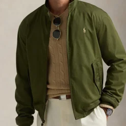 Jackets|Coats|Polo Ralph Lauren x Wimbledon Polo Ralph Lauren Cotton-Twill Windbreaker Jacket - XXL