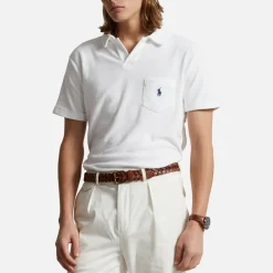 Polo Shirts|Polo Ralph Lauren Cotton-Terry Custom-Fit Polo Shirt - XL