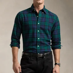 Shirts|Shirts|Vans Polo Ralph Lauren Custom Fit Brushed Oxford Cotton Shirt - XL