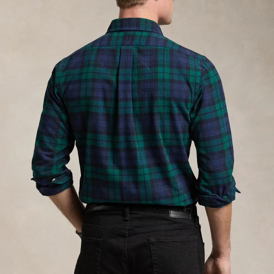 Shirts|Shirts|Vans Polo Ralph Lauren Custom Fit Brushed Oxford Cotton Shirt - XL