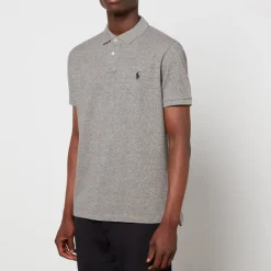 Polo Shirts|Dr. Martens Polo Ralph Lauren Custom Mesh Slim-Fit Polo Shirt - S