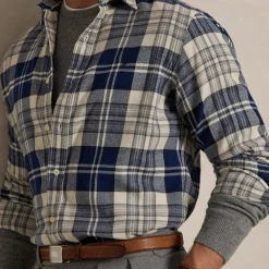 Shirts|Shirts|Dr. Martens Polo Ralph Lauren Custom Fit Checked Cotton Shirt - S