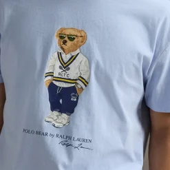 T-Shirts|T-Shirts|Polo Ralph Lauren Custom Slim Fit Bear Logo Cotton T-Shirt - S