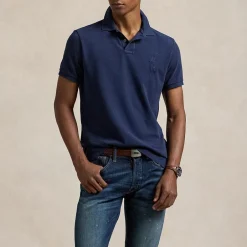 Polo Shirts|Polo Ralph Lauren Custom Slim-Fit Big Pony Polo Shirt - XL