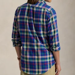 Shirts|Shirts|Dr. Martens Polo Ralph Lauren Custom Fit Oxford Checked Shirt - S