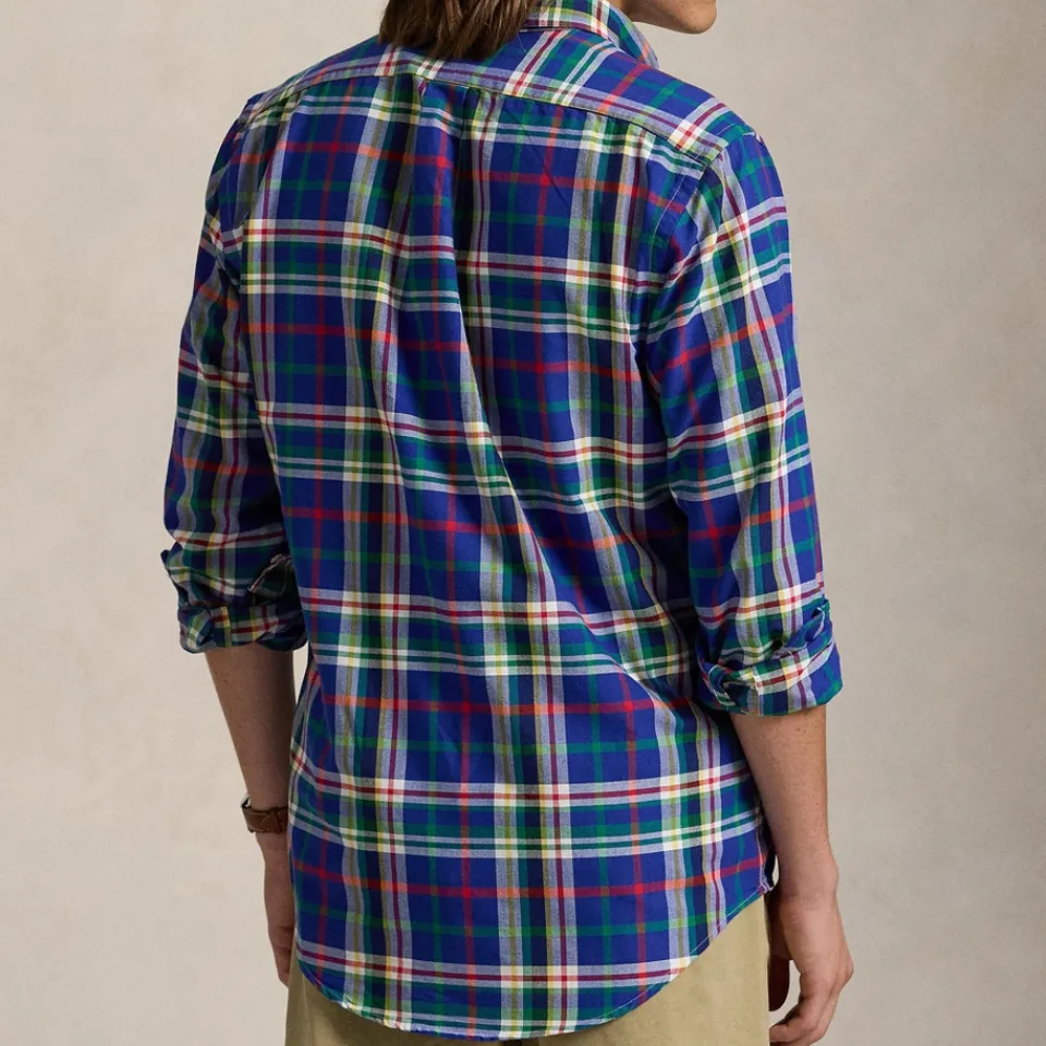 Shirts|Shirts|Dr. Martens Polo Ralph Lauren Custom Fit Oxford Checked Shirt - S