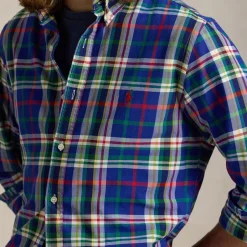Shirts|Shirts|Dr. Martens Polo Ralph Lauren Custom Fit Oxford Checked Shirt - S