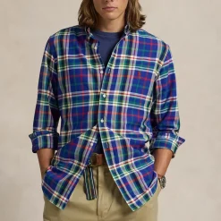Shirts|Shirts|Dr. Martens Polo Ralph Lauren Custom Fit Oxford Checked Shirt - S