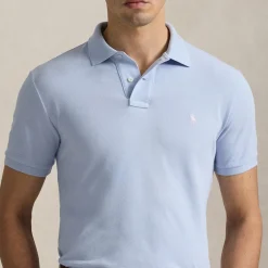 Polo Shirts|Polo Ralph Lauren Custom Slim Fit Cotton Mesh Polo Shirt - XXL