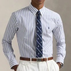 Shirts|Shirts|KAMO Polo Ralph Lauren Custom-Fit Bi-Stretch Poplin Shirt - XL