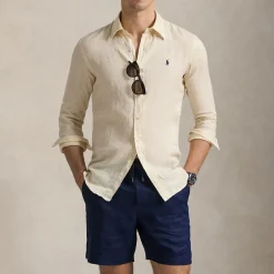 Shirts|Shirts|Dr. Martens Polo Ralph Lauren Custom-Fit Linen Shirt - S