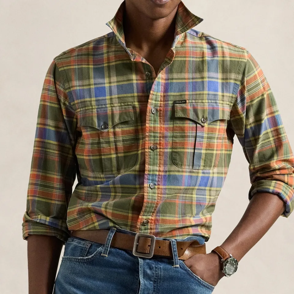 Shirts|Shirts|Polo Ralph Lauren Custom-Fit Classic Oxford Shirt - M