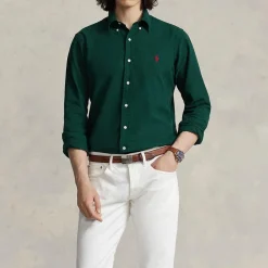 Shirts|Shirts|REPRESENT Polo Ralph Lauren Custom-Fit Garment-Dyed Cotton Oxford Shirt - XXL