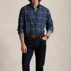Shirts|Shirts|Belstaff Polo Ralph Lauren Custom-Fit Performance Cotton-Blend Shirt - S