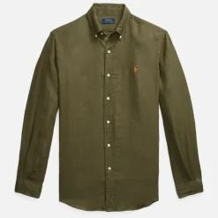Shirts|Shirts|Dr. Martens Polo Ralph Lauren Custom-Fit Linen Shirt - XL