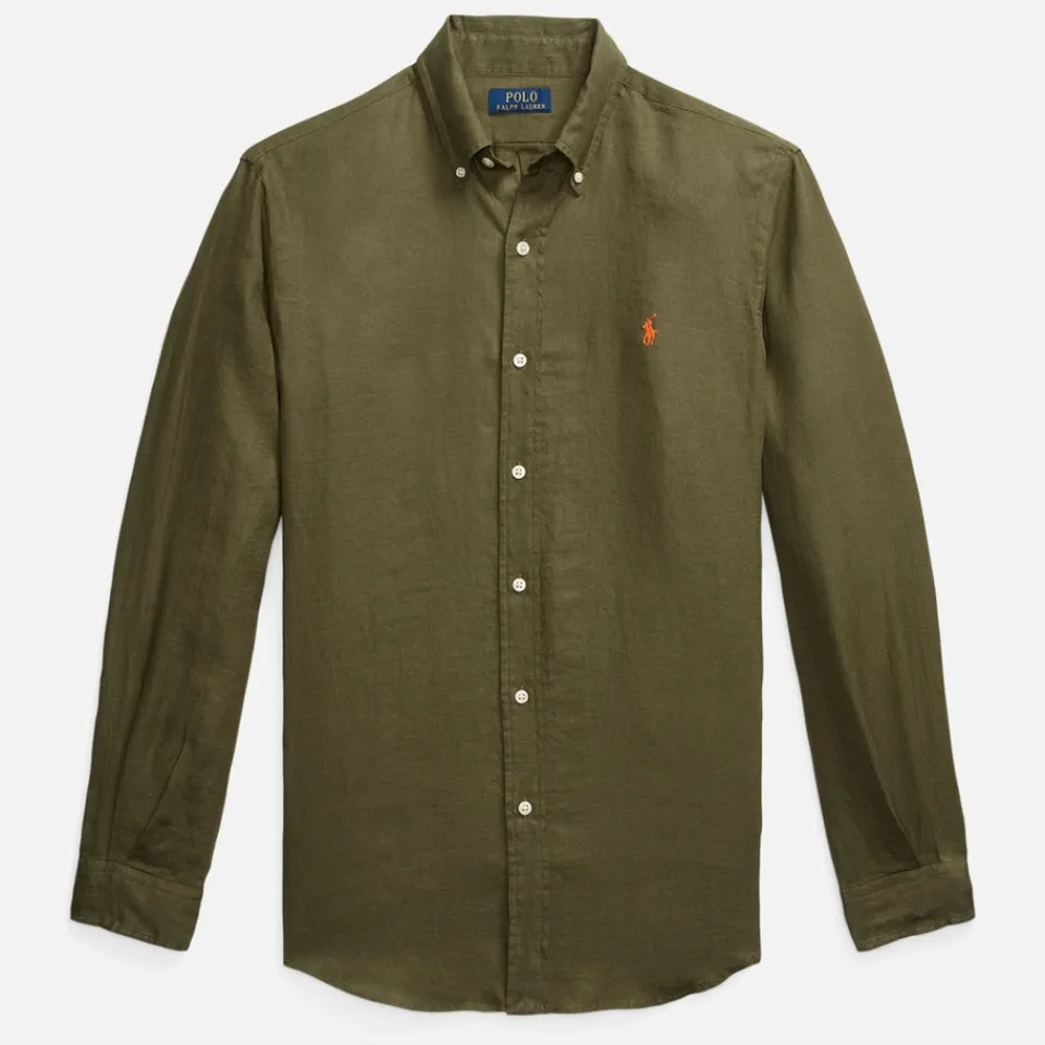Shirts|Shirts|Dr. Martens Polo Ralph Lauren Custom-Fit Linen Shirt - XL