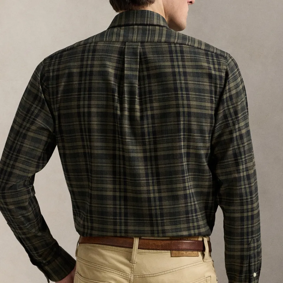 Shirts|Shirts|Dr. Martens Polo Ralph Lauren Custom-Fit Performance Cotton-Blend Shirt - S
