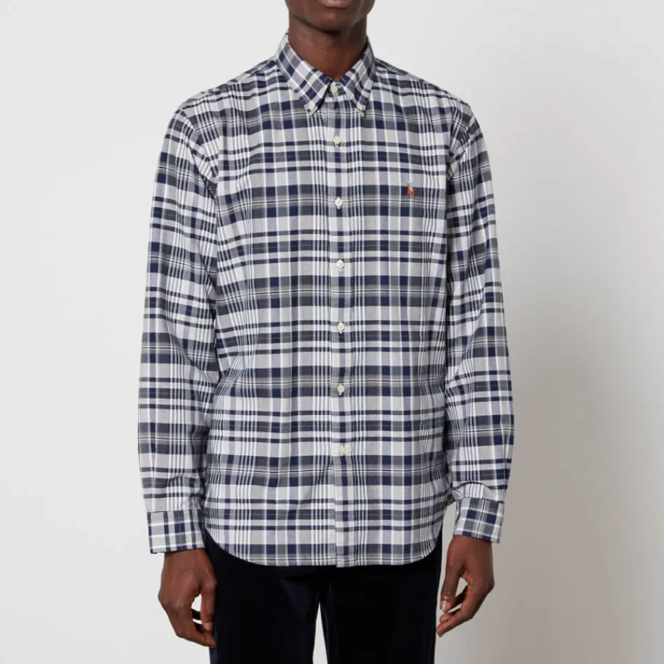 Shirts|Shirts|Dr. Martens Polo Ralph Lauren Custom-Fit Classic Checked Cotton Shirt - S