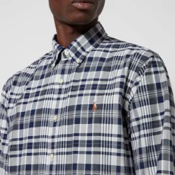 Shirts|Shirts|Dr. Martens Polo Ralph Lauren Custom-Fit Classic Checked Cotton Shirt - S