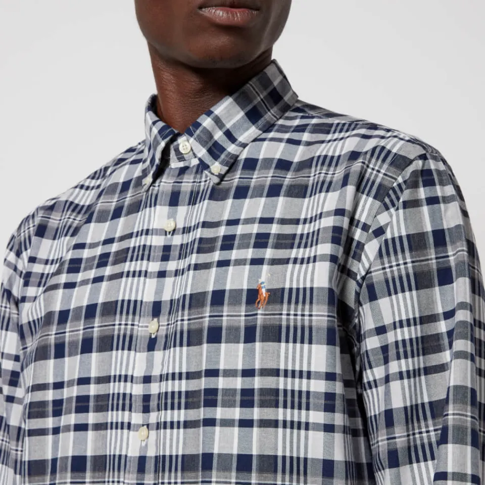 Shirts|Shirts|Dr. Martens Polo Ralph Lauren Custom-Fit Classic Checked Cotton Shirt - S