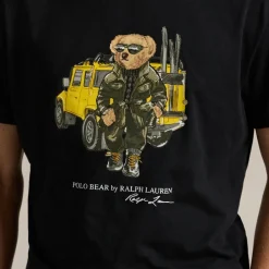 T-Shirts|T-Shirts|Polo Ralph Lauren Defender Bear Cotton-Jersey T-Shirt - M