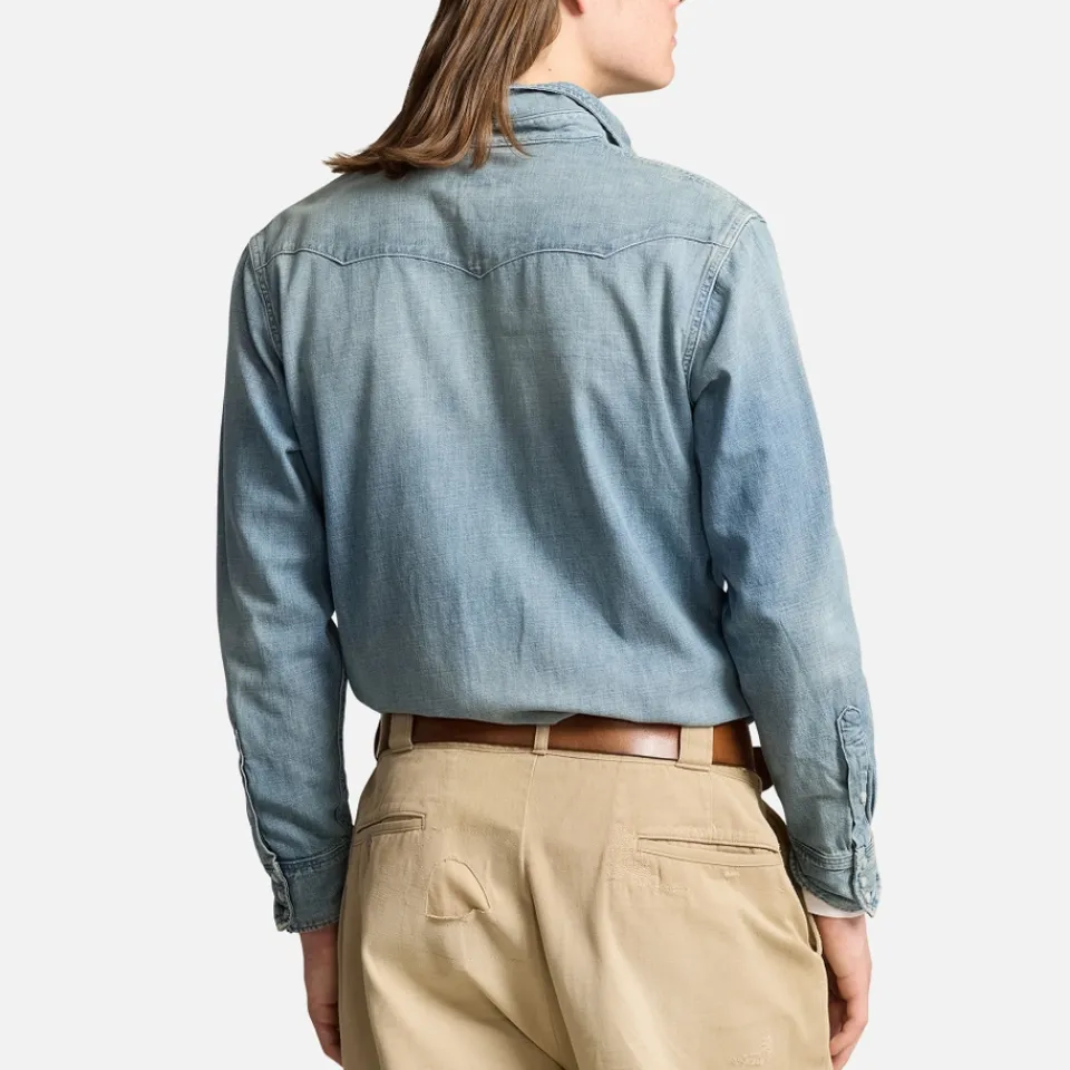 Shirts|Shirts|Polo Ralph Lauren Denim Western Shirt - L