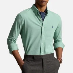 Shirts|Shirts|Axel Arigato Polo Ralph Lauren Featherweight Cotton-Piqué Slim-Fit Shirt - XXL