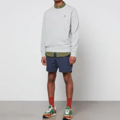 Sweatshirts|Polo Ralph Lauren Fleece-Back Cotton-Blend Sweatshirt - S