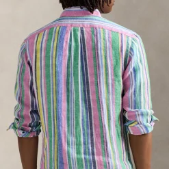 Shirts|Shirts|Dr. Martens Polo Ralph Lauren Fun Stripe Linen Shirt - S