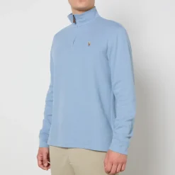 Knitwear|Dr. Martens Polo Ralph Lauren Half Zip Cotton-Jersey Sweatshirt - XL