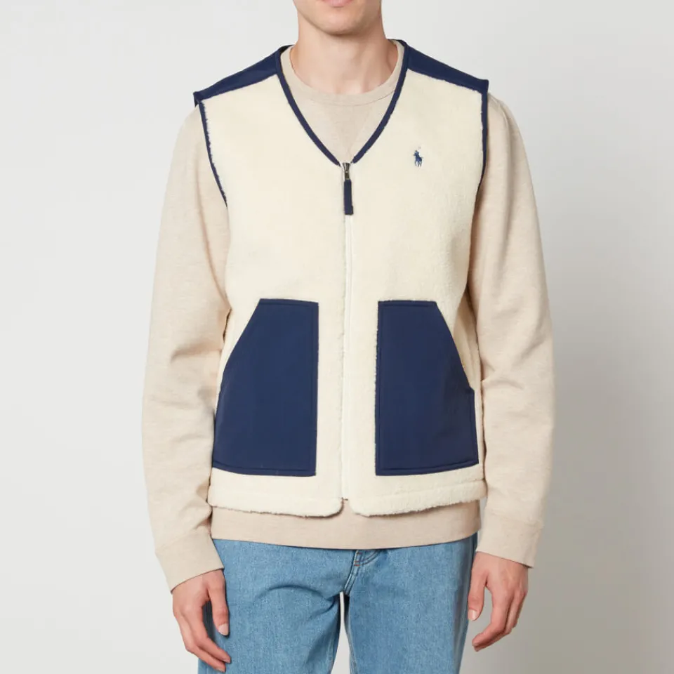 Jackets|Coats|Dr. Martens Polo Ralph Lauren Hi Pile Faux Shearling Gilet - XXL